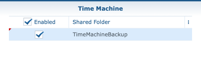 backup mac to synology time machine smb
