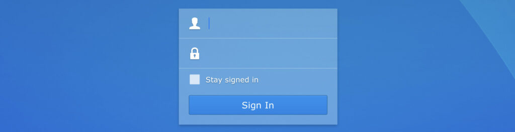 synology, login, dsm6