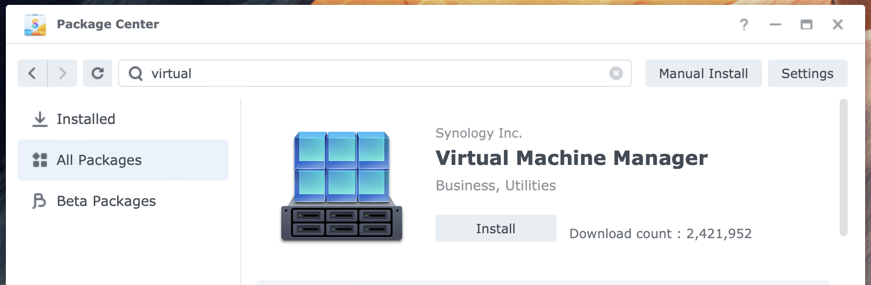 Virtual Machine Manager – datasheet